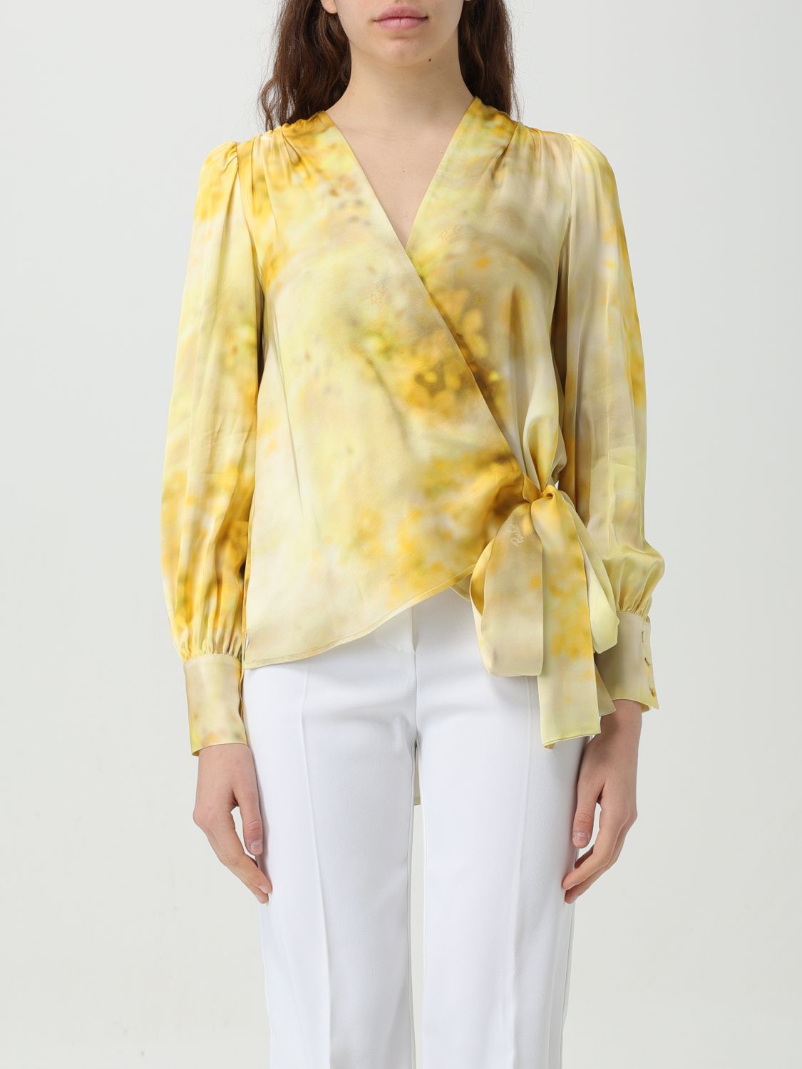 Top PINKO Woman colour Yellow