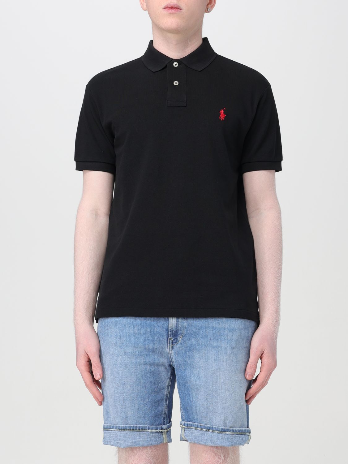 Polo Shirt POLO RALPH LAUREN Men color Black