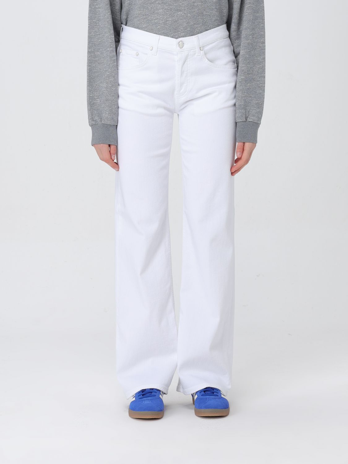 Dondup Jeans  Woman Color White
