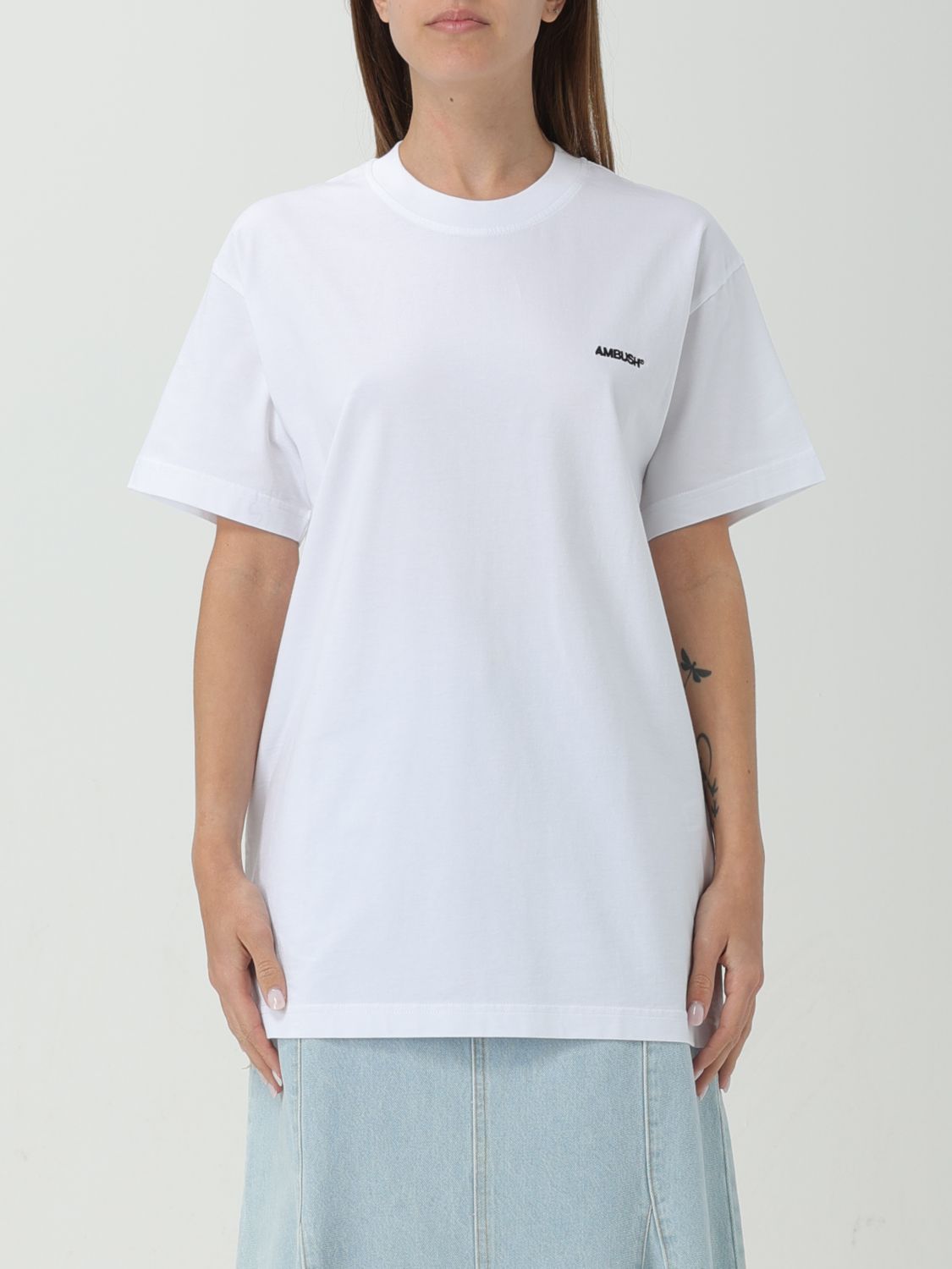 Shop Ambush T-shirt  Woman Color White
