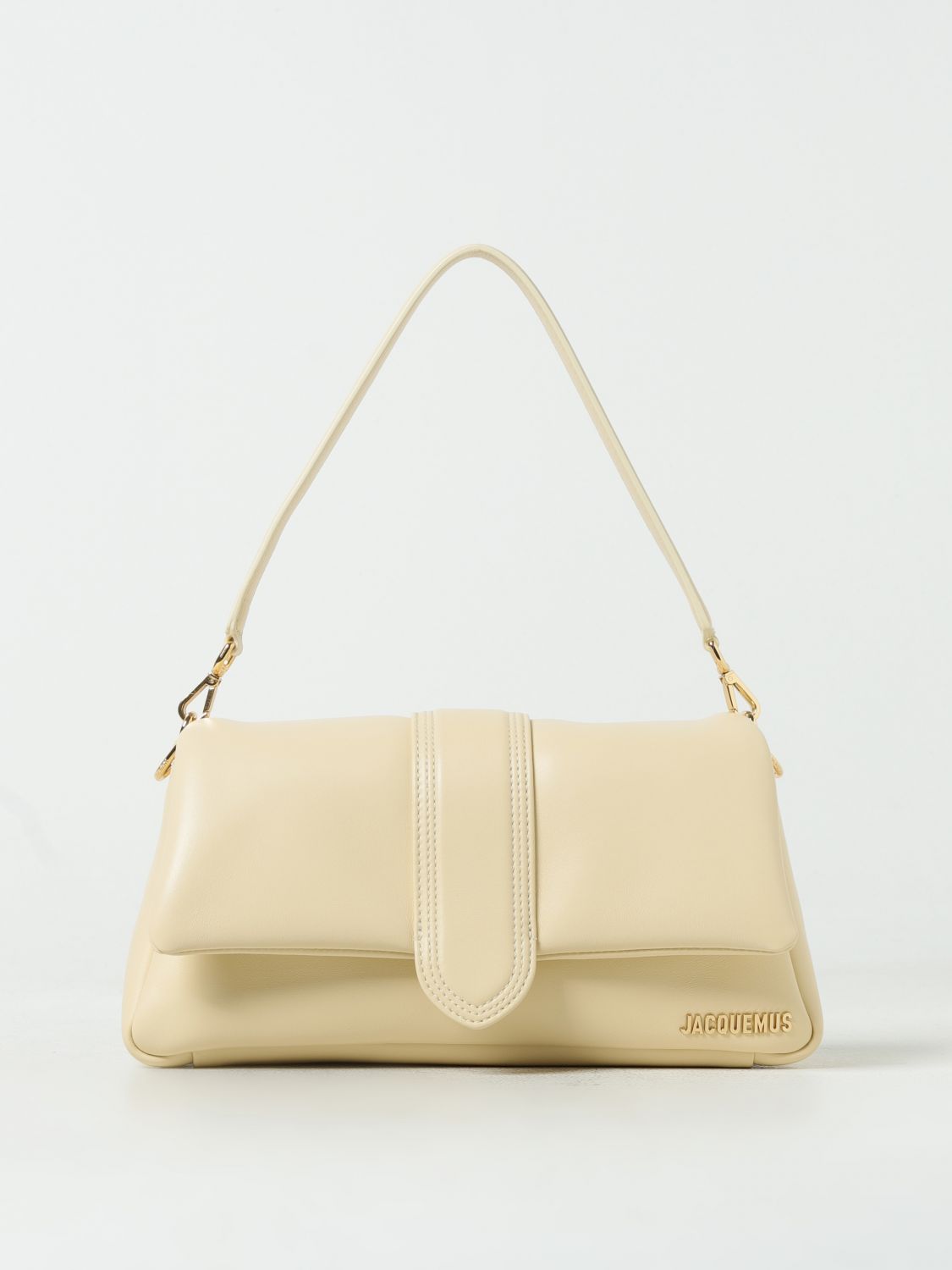 Shop Jacquemus Shoulder Bag  Woman Color White