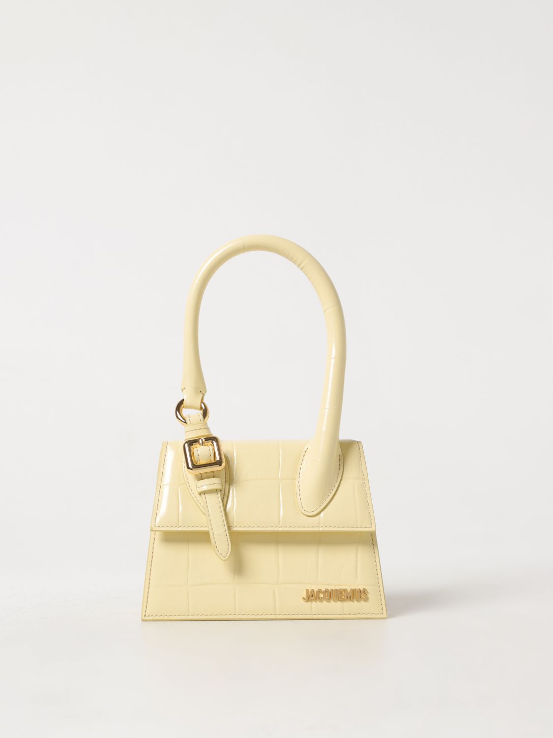 Shop Jacquemus Mini Bag  Woman Color Yellow