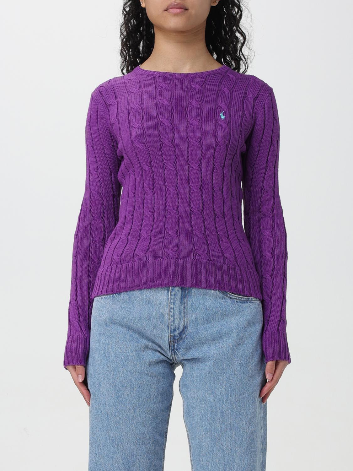 Jumper POLO RALPH LAUREN Woman colour Violet