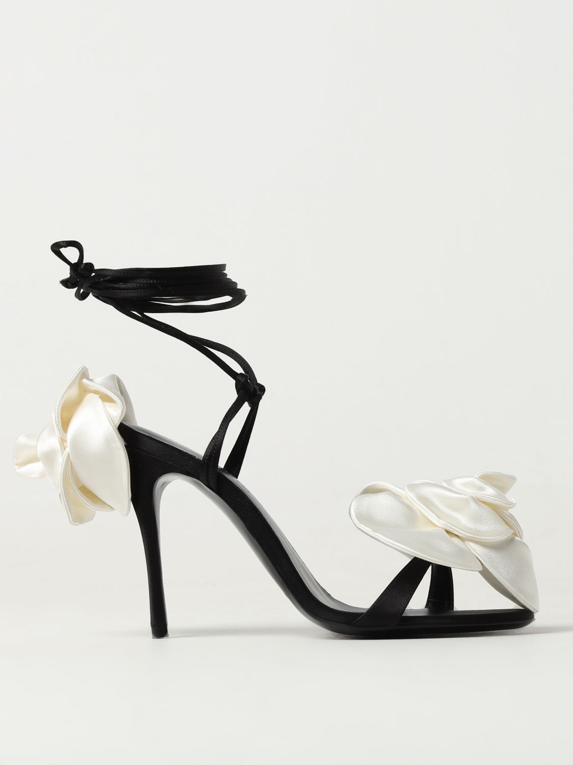 Shop Magda Butrym Heeled Sandals  Woman Color Black