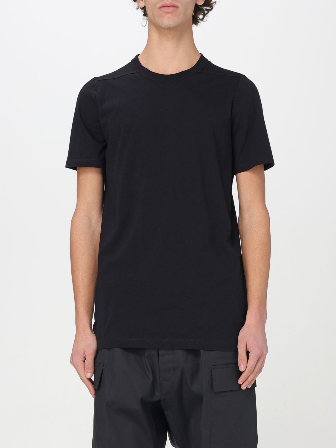 Shop Rick Owens T-shirt  Men Color Black