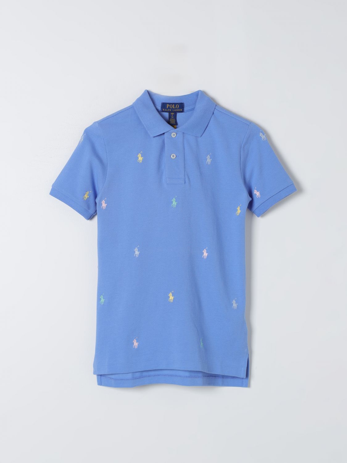 Polo Ralph Lauren Kids' T恤  儿童 颜色 蓝色 In Blue