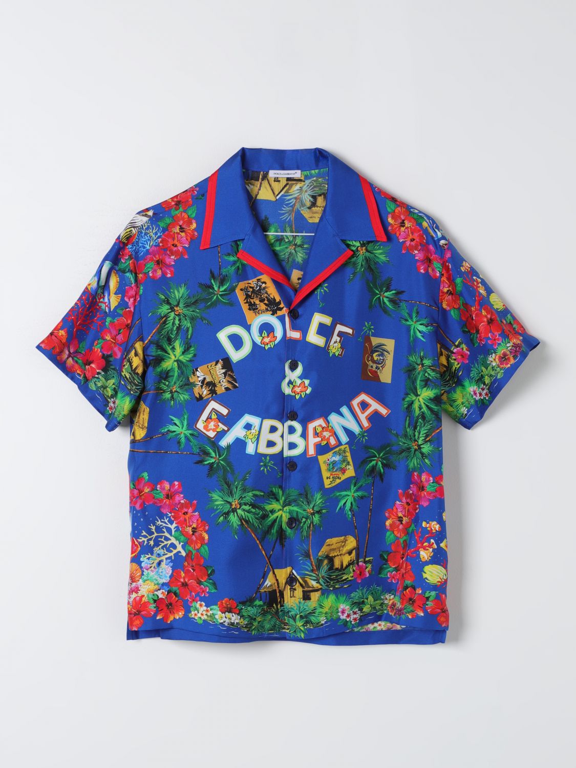 Dolce & Gabbana Shirt  Kids Color Blue