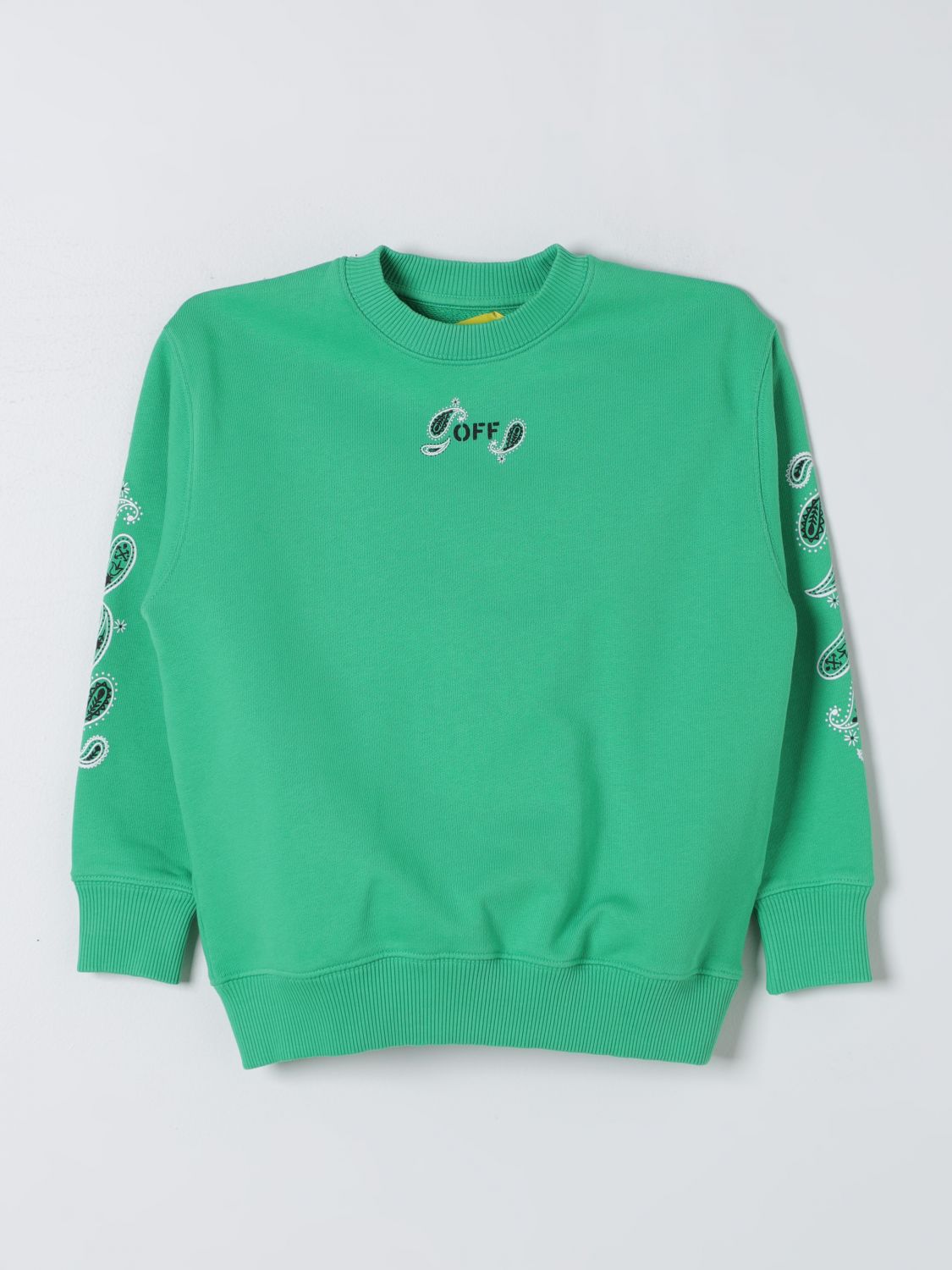 Off-white Sweater  Kids Color Green