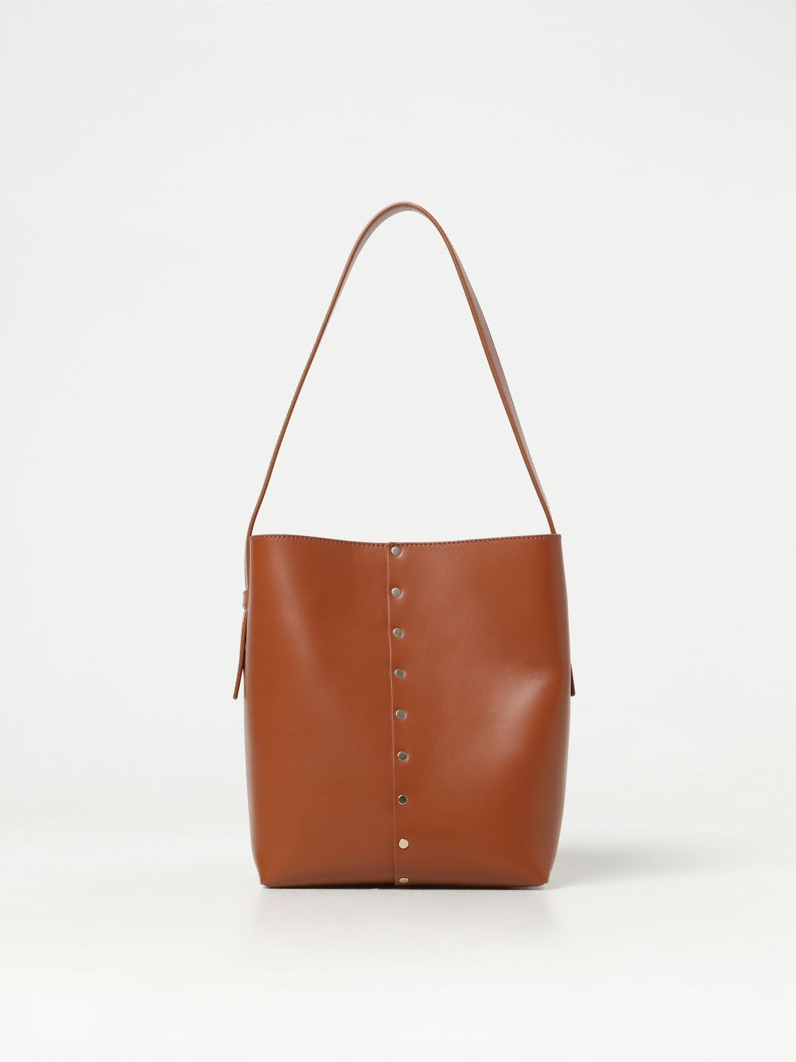Shop Fabiana Filippi Shoulder Bag  Woman Color Brown