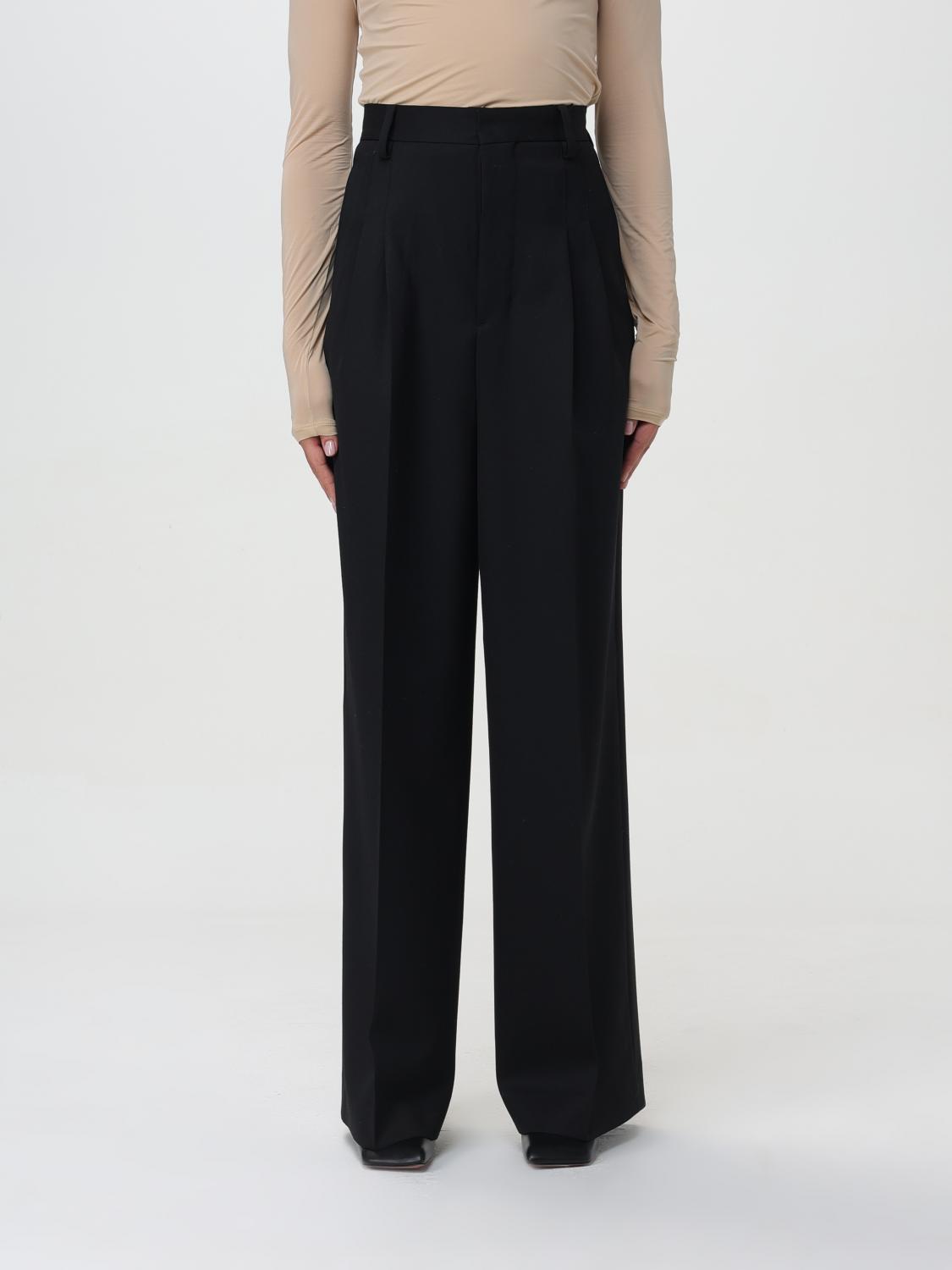Ami Alexandre Mattiussi Virgin Wool Straight-leg Pants In Black