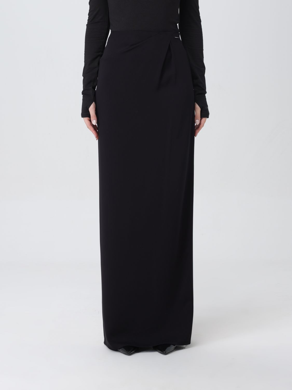 Shop Calvin Klein Skirt  Woman Color Black