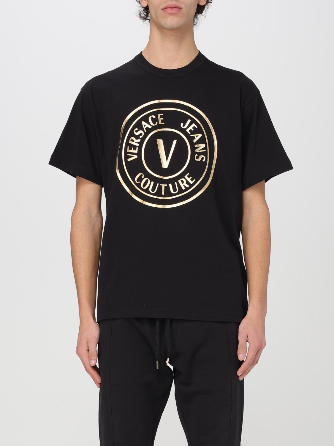 T-Shirt VERSACE JEANS COUTURE Men colour Black