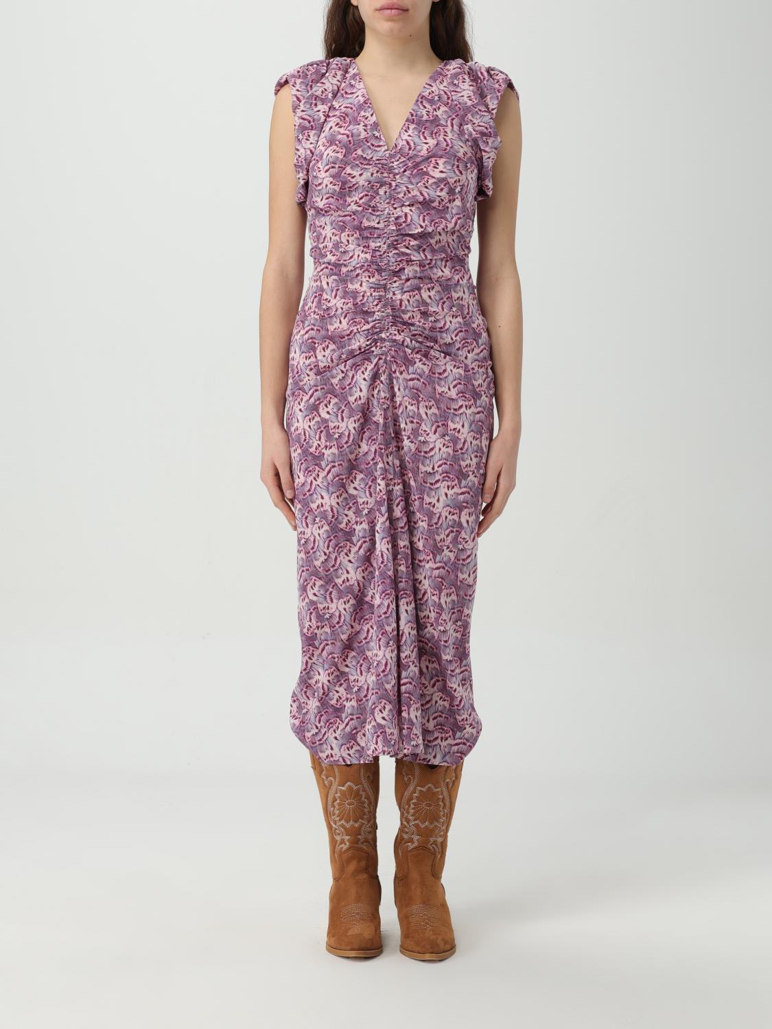 Dress ISABEL MARANT Woman colour Violet