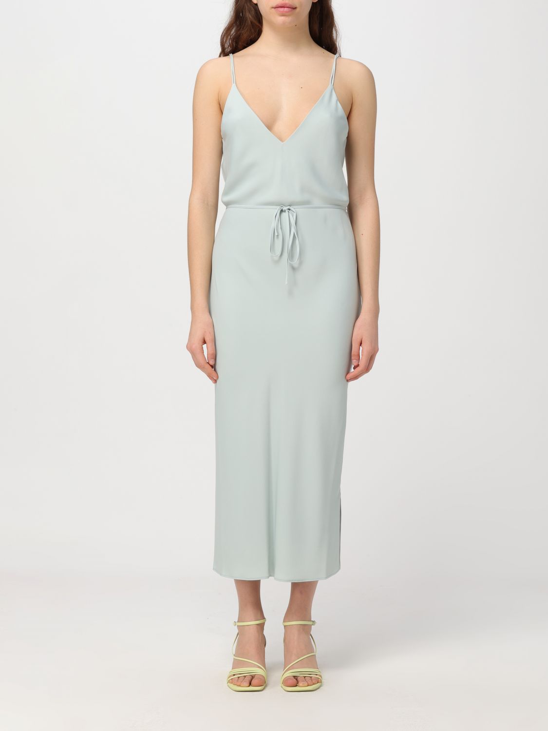 Calvin Klein Dress  Woman Color Grey