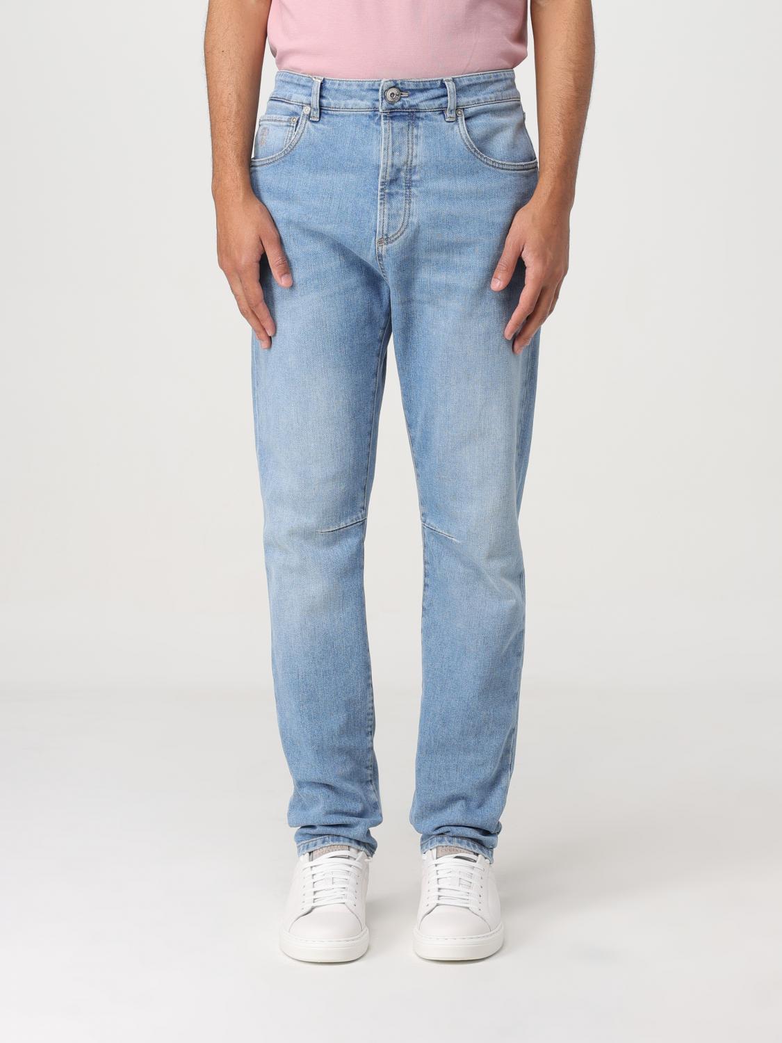 Brunello Cucinelli Jeans  Men Color Denim In Denim