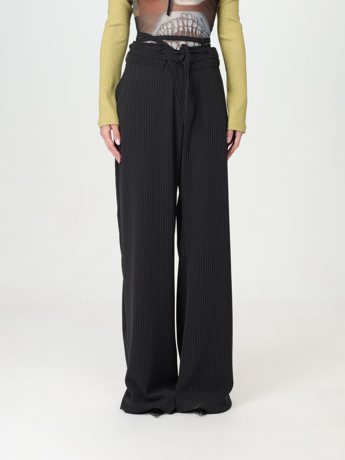 Ottolinger Pants  Woman Color Black In 黑色