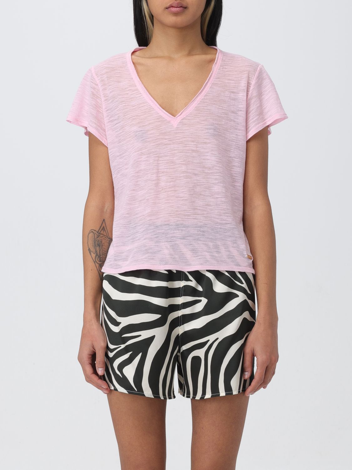 Shop Tom Ford T-shirt  Woman Color Pink