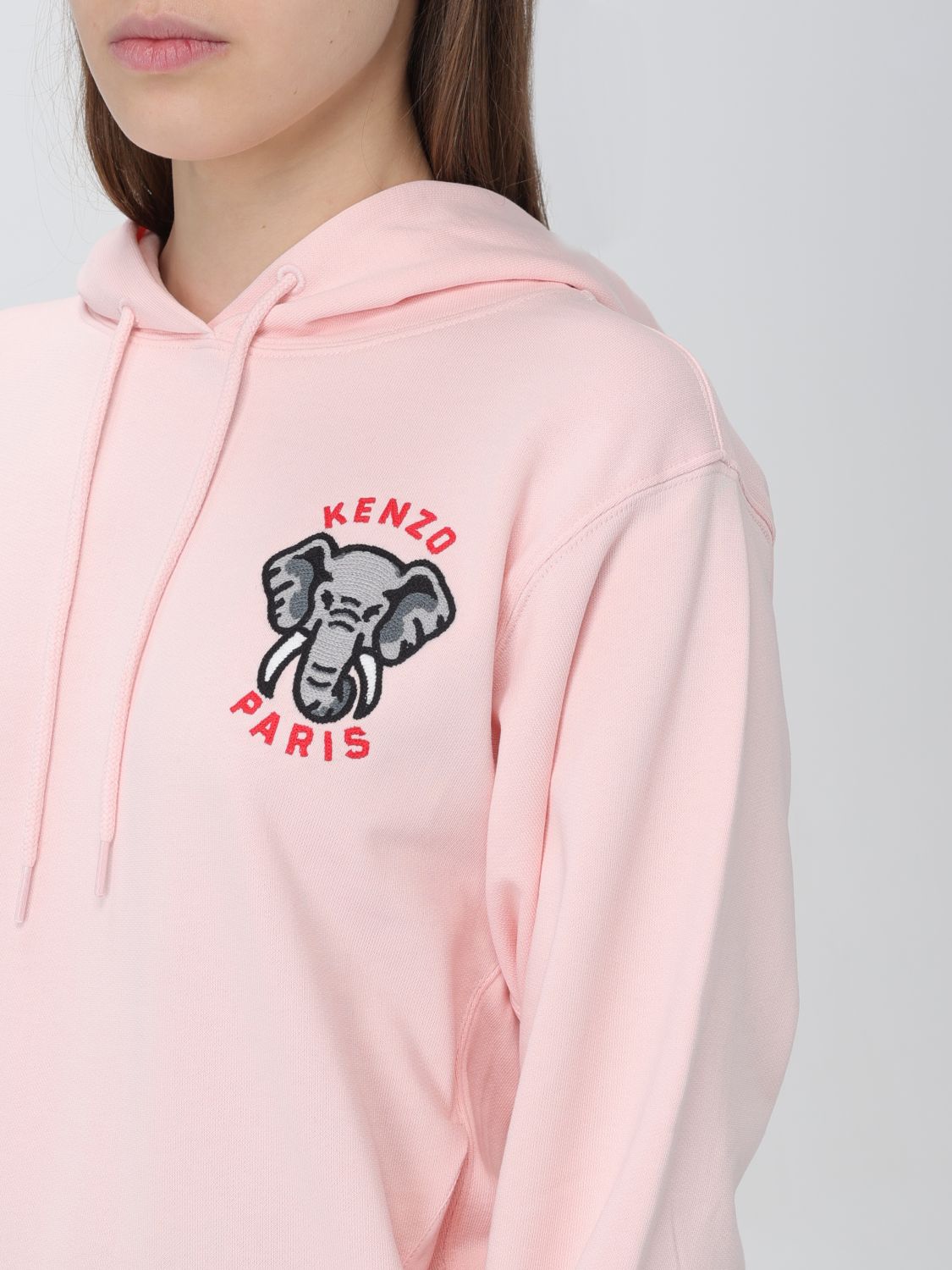 Kenzo pink clearance hoodie