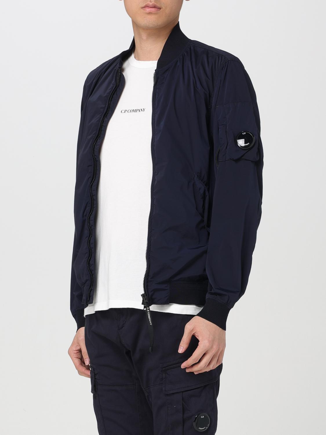 Cp company bomber jacket on sale navy