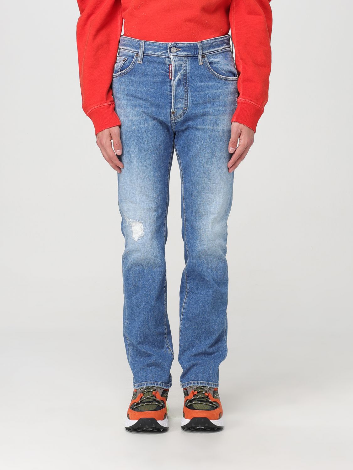 Shop Dsquared2 Jeans  Men Color Navy