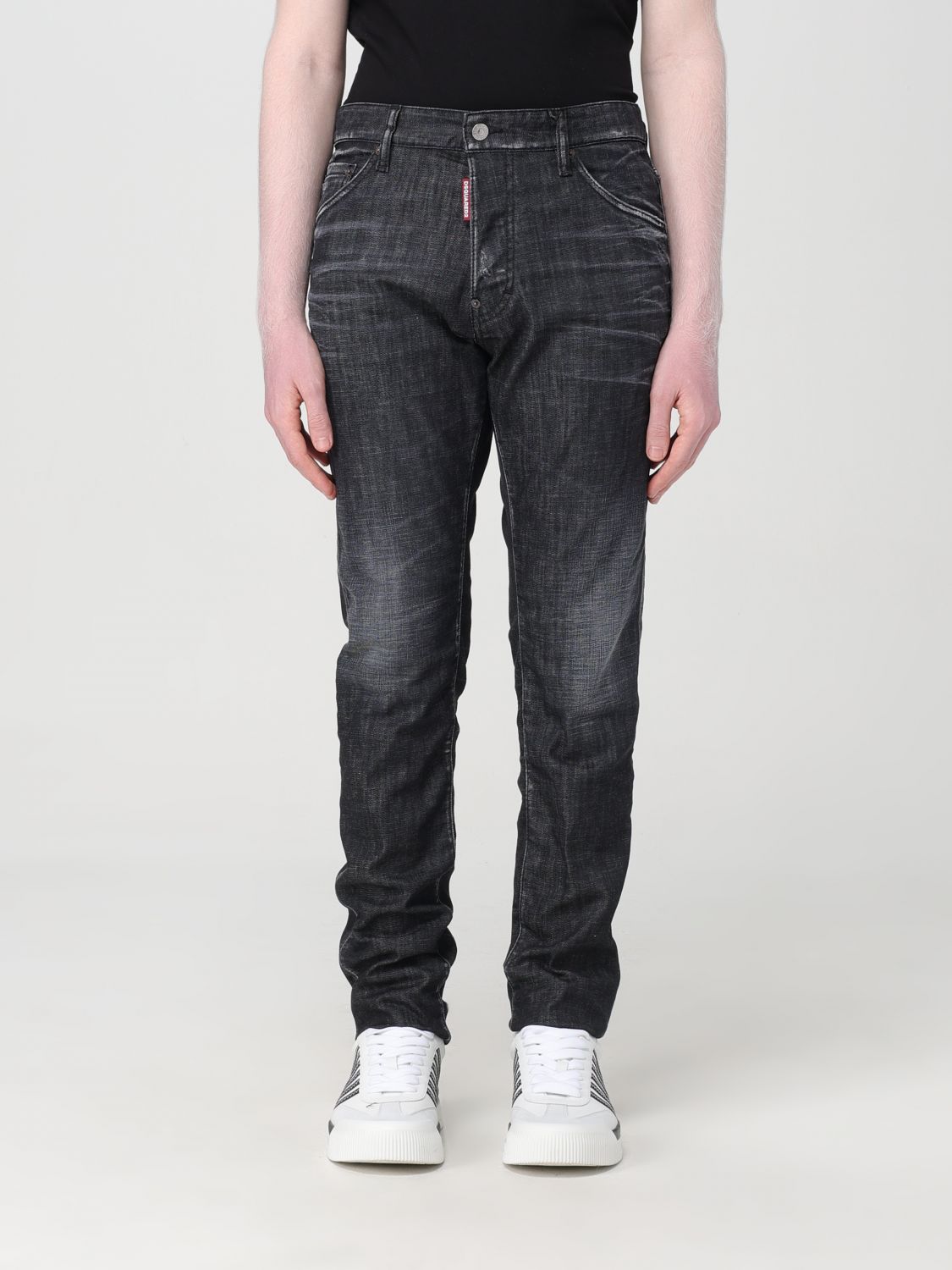 Shop Dsquared2 Jeans  Men Color Black