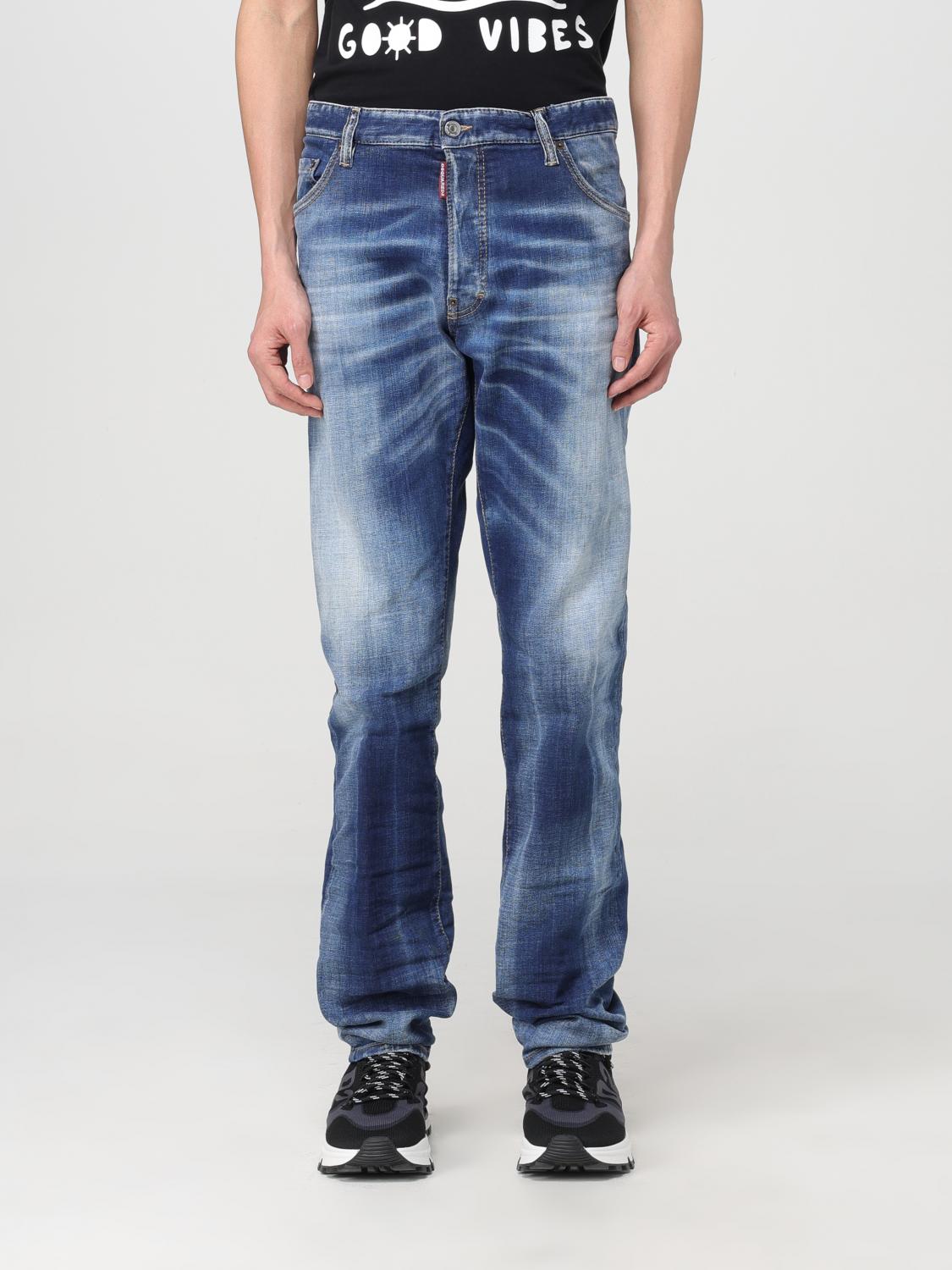 Shop Dsquared2 Jeans  Men Color Denim