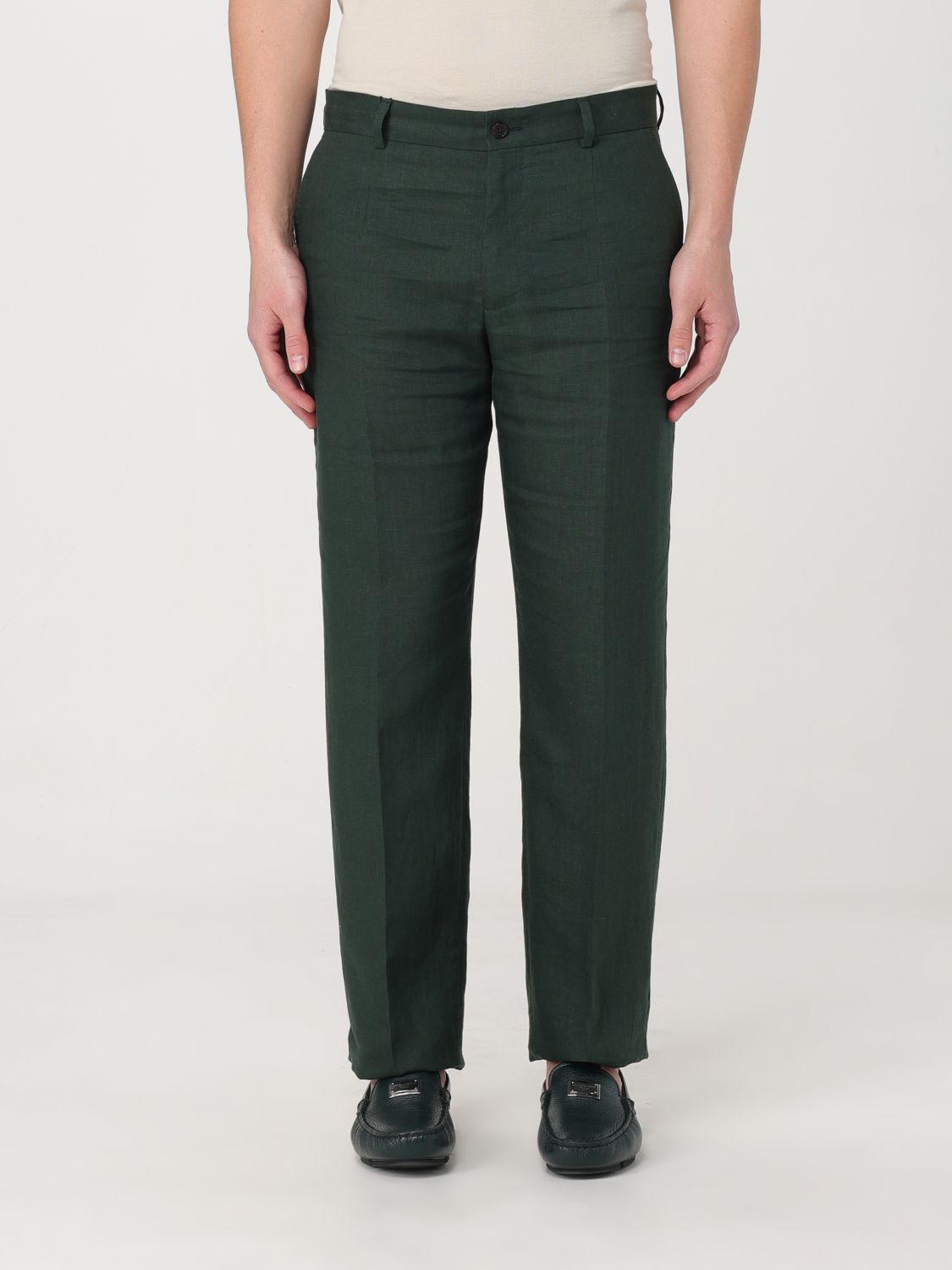 Shop Dolce & Gabbana Pants  Men Color Green