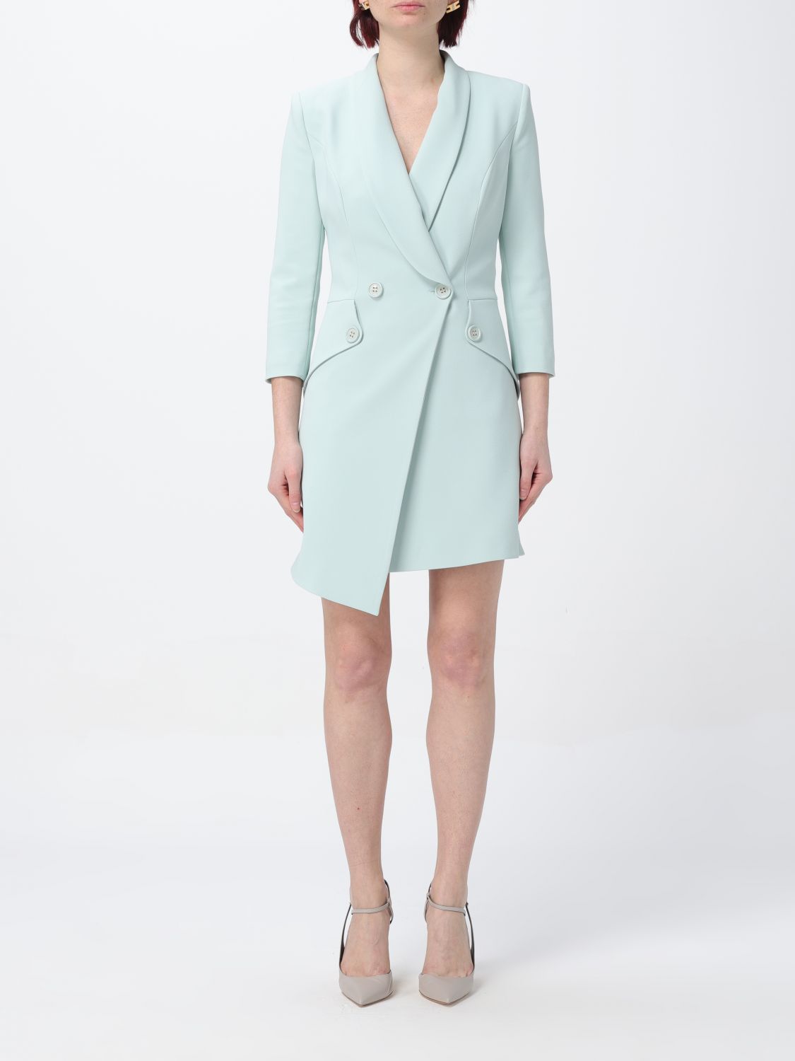 Elisabetta Franchi Dress  Woman Color Water