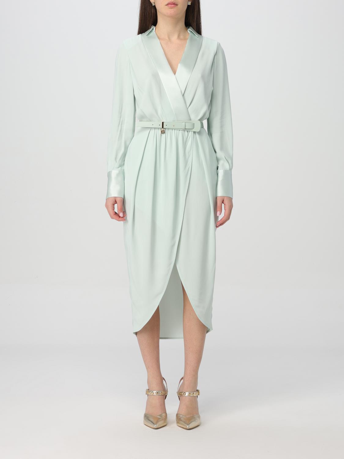 Elisabetta Franchi Dress  Woman Color Water In Water