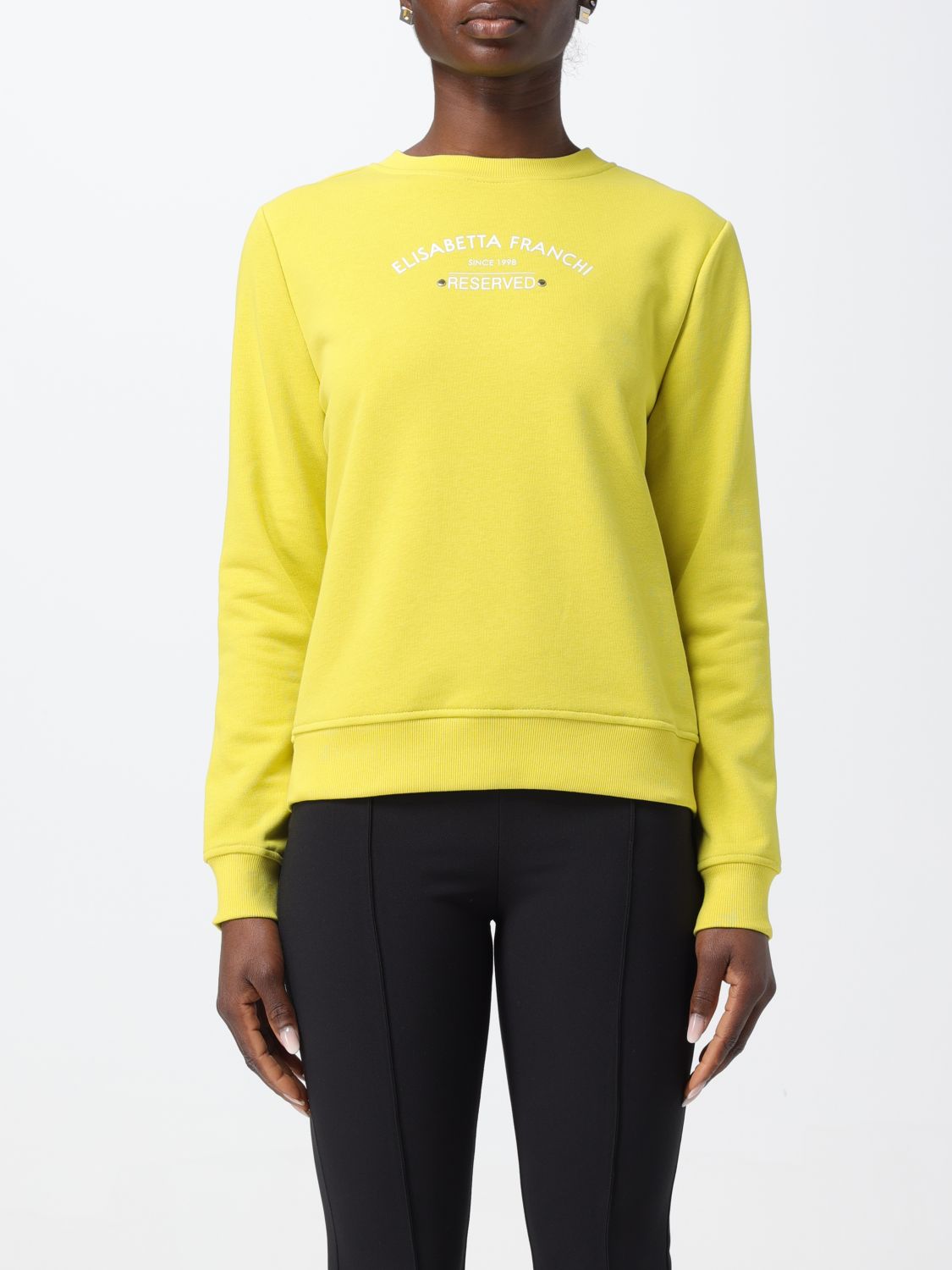 Elisabetta Franchi Sweater  Woman Color Yellow