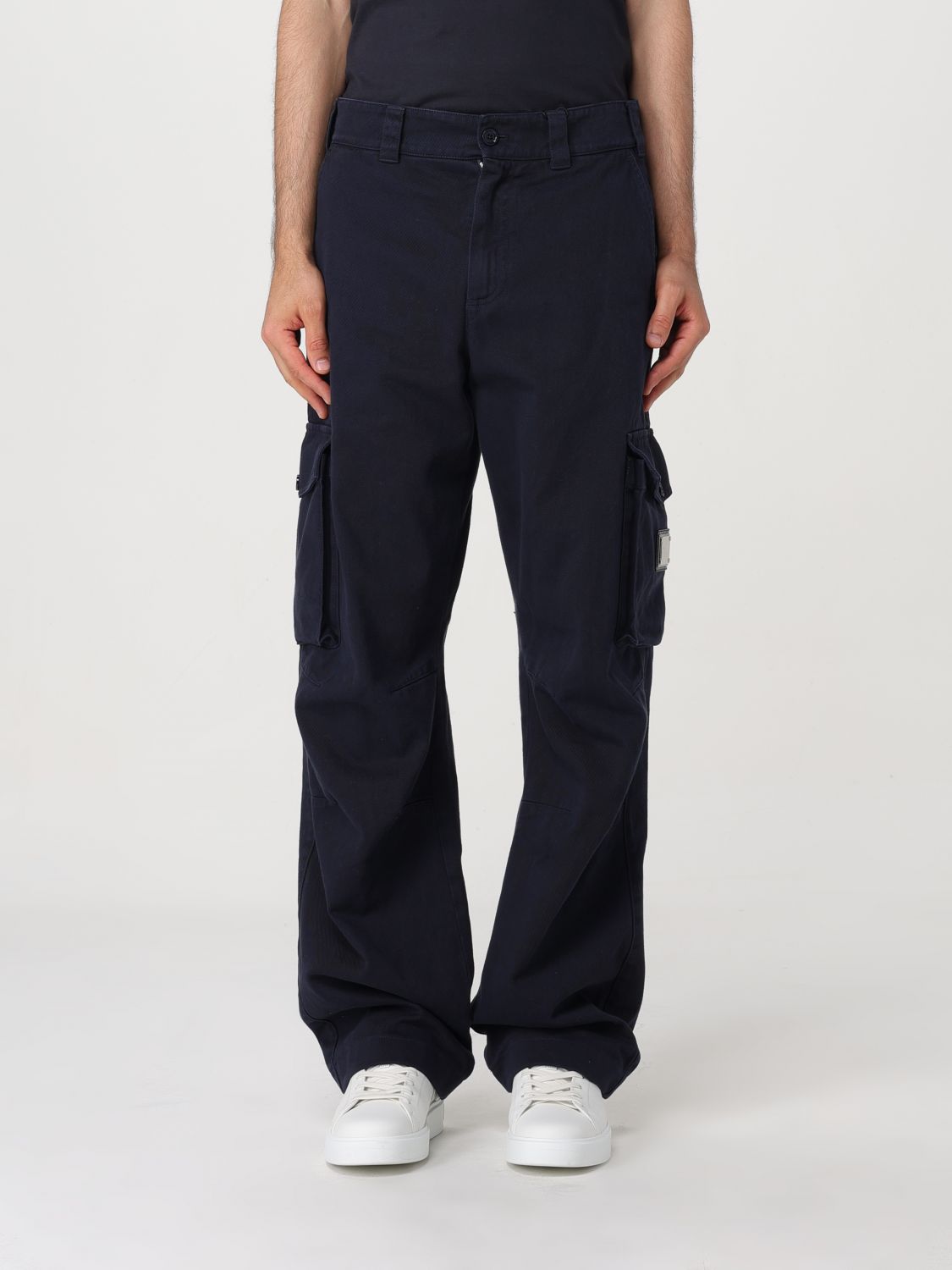 Dolce & Gabbana Trousers  Men Colour Blue