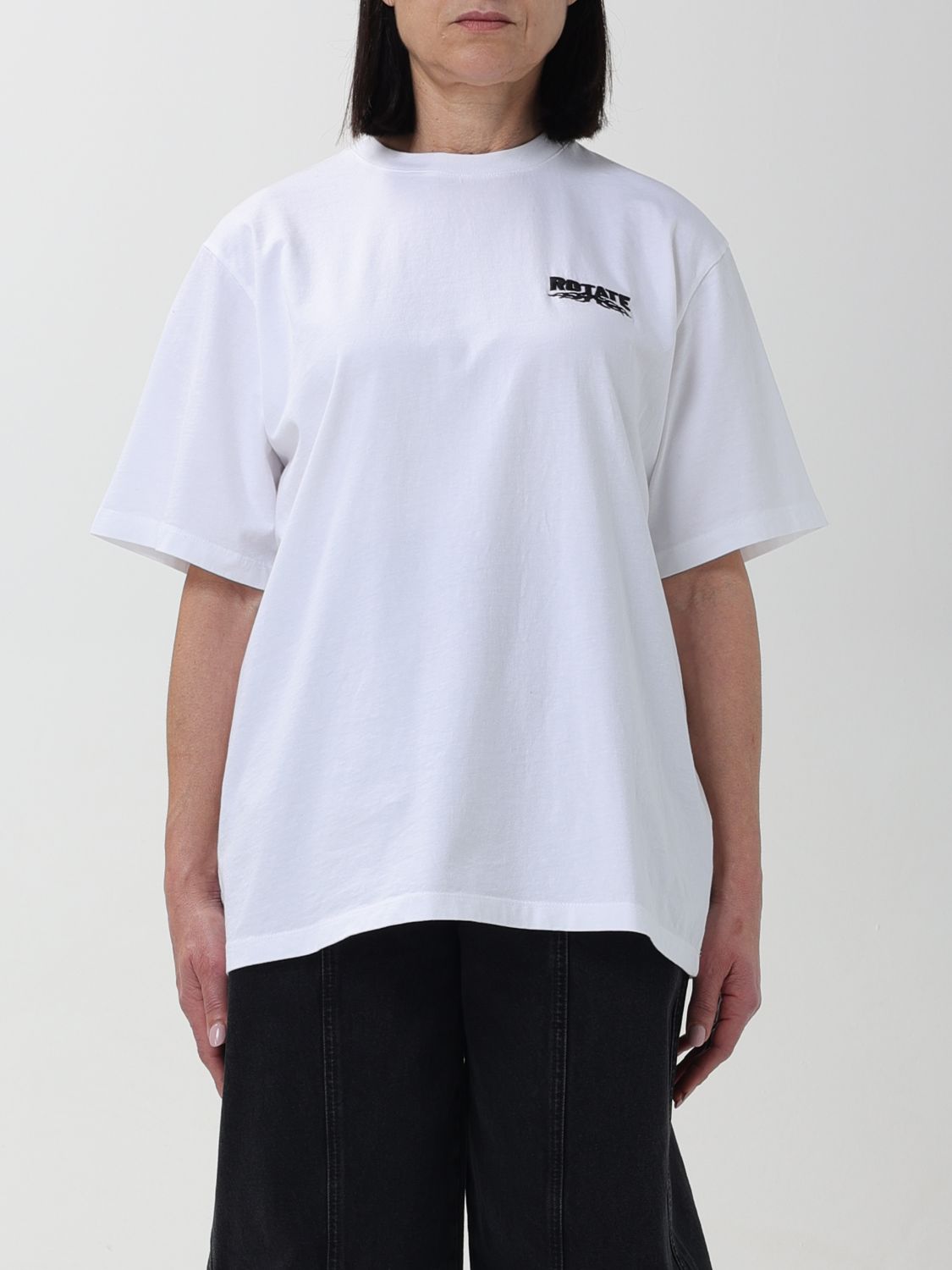 Rotate Birger Christensen T-shirt Rotate Woman Color White