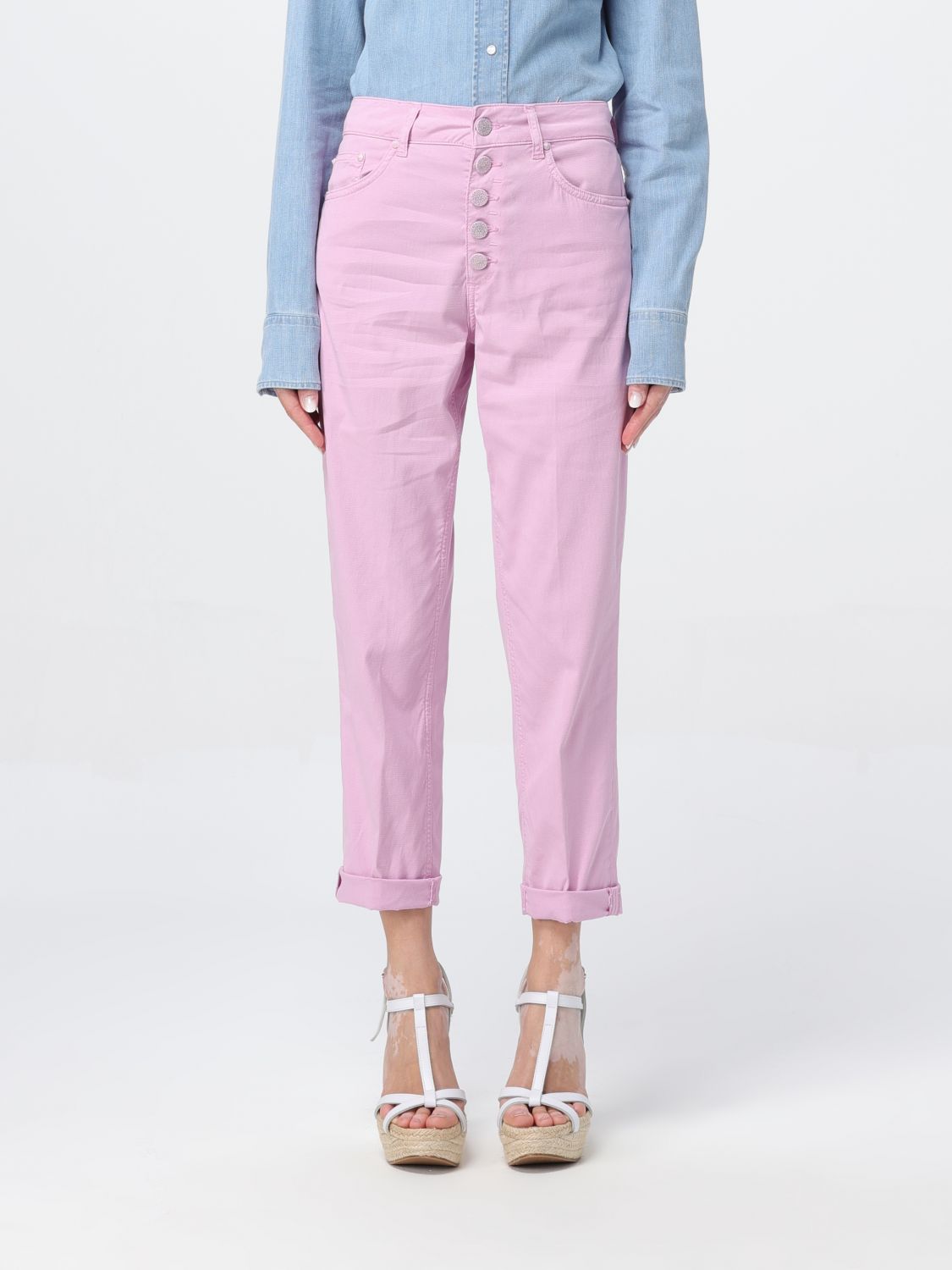 Dondup Jeans  Woman Color Pink