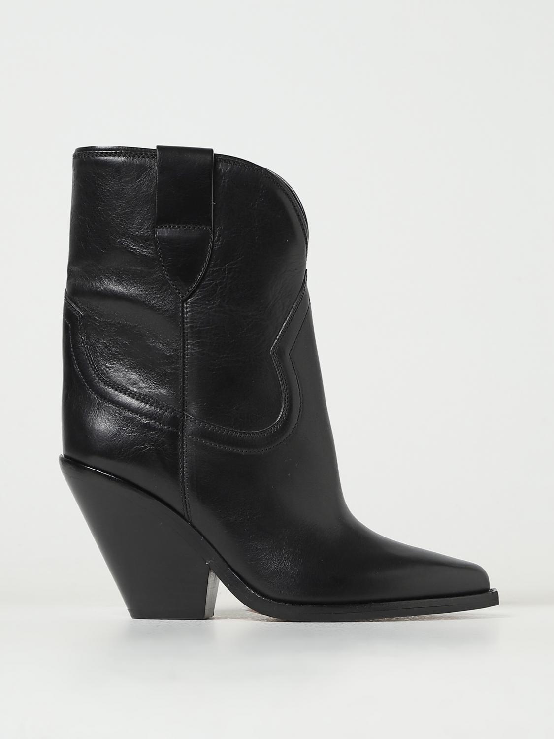 Flat Ankle Boots ISABEL MARANT Woman colour Black