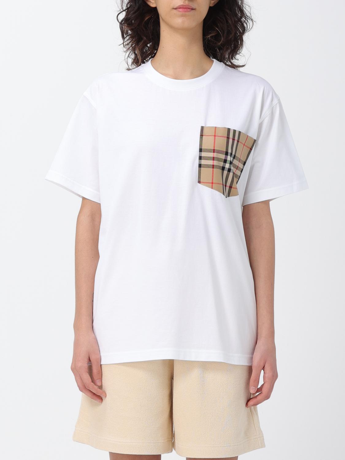 T-Shirt BURBERRY Woman colour White