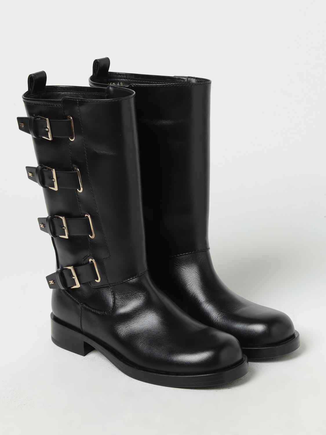 Elisabetta franchi biker clearance boots