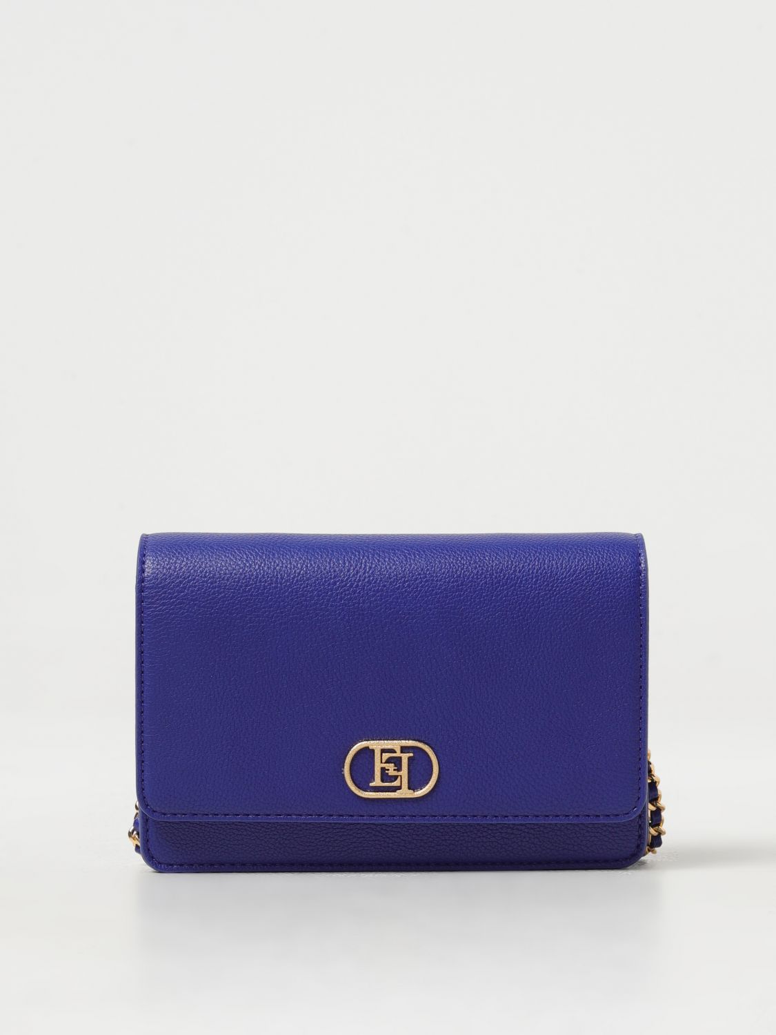 Shop Elisabetta Franchi Mini Bag  Woman Color Blue
