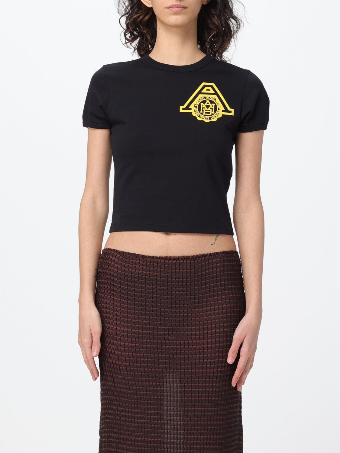 Shop Ambush T-shirt  Woman Color Black