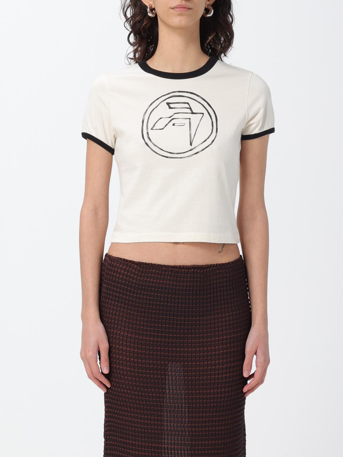 Shop Ambush T-shirt  Woman Color Cream