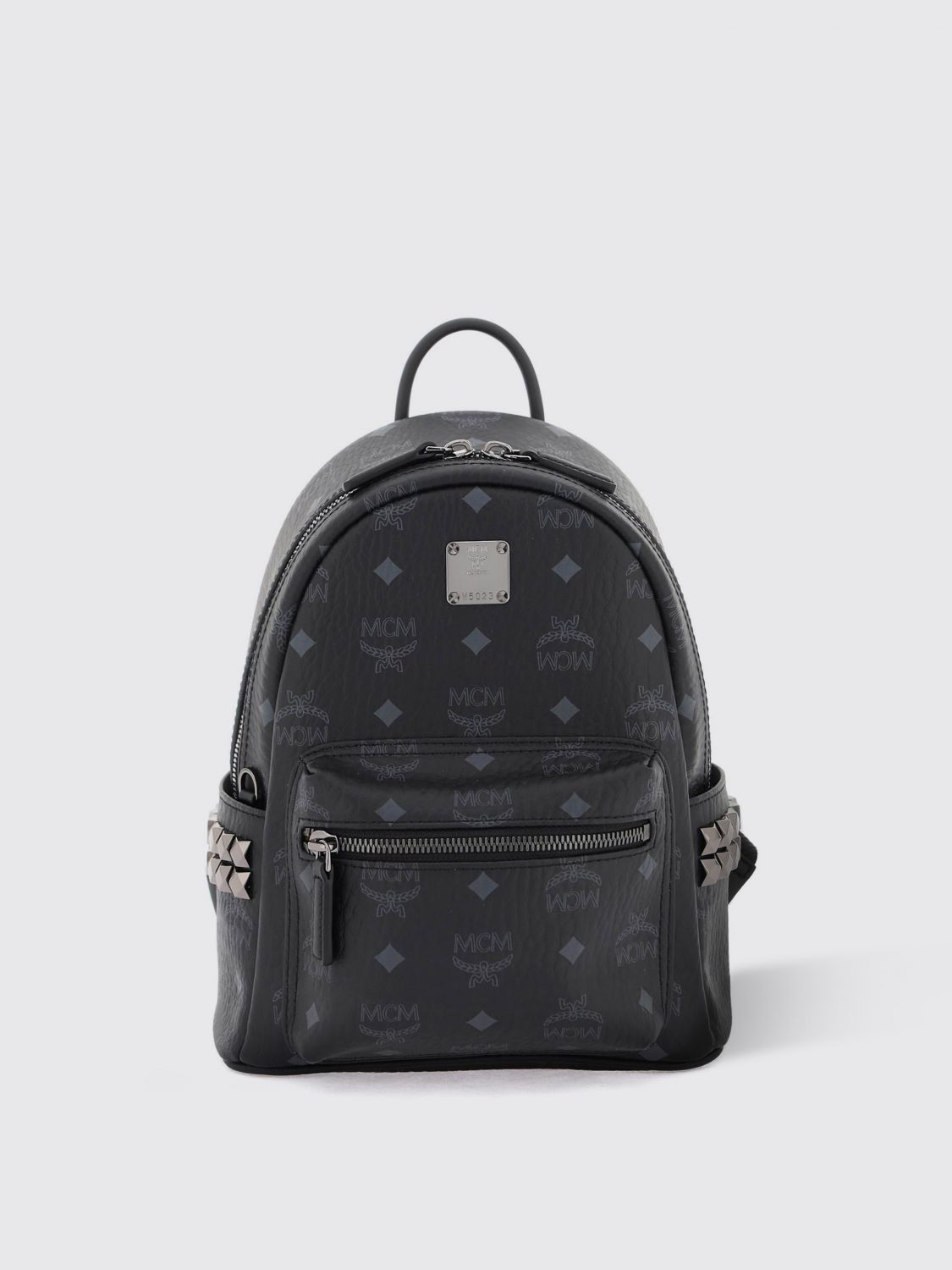 Shop Mcm Backpack  Woman Color Black