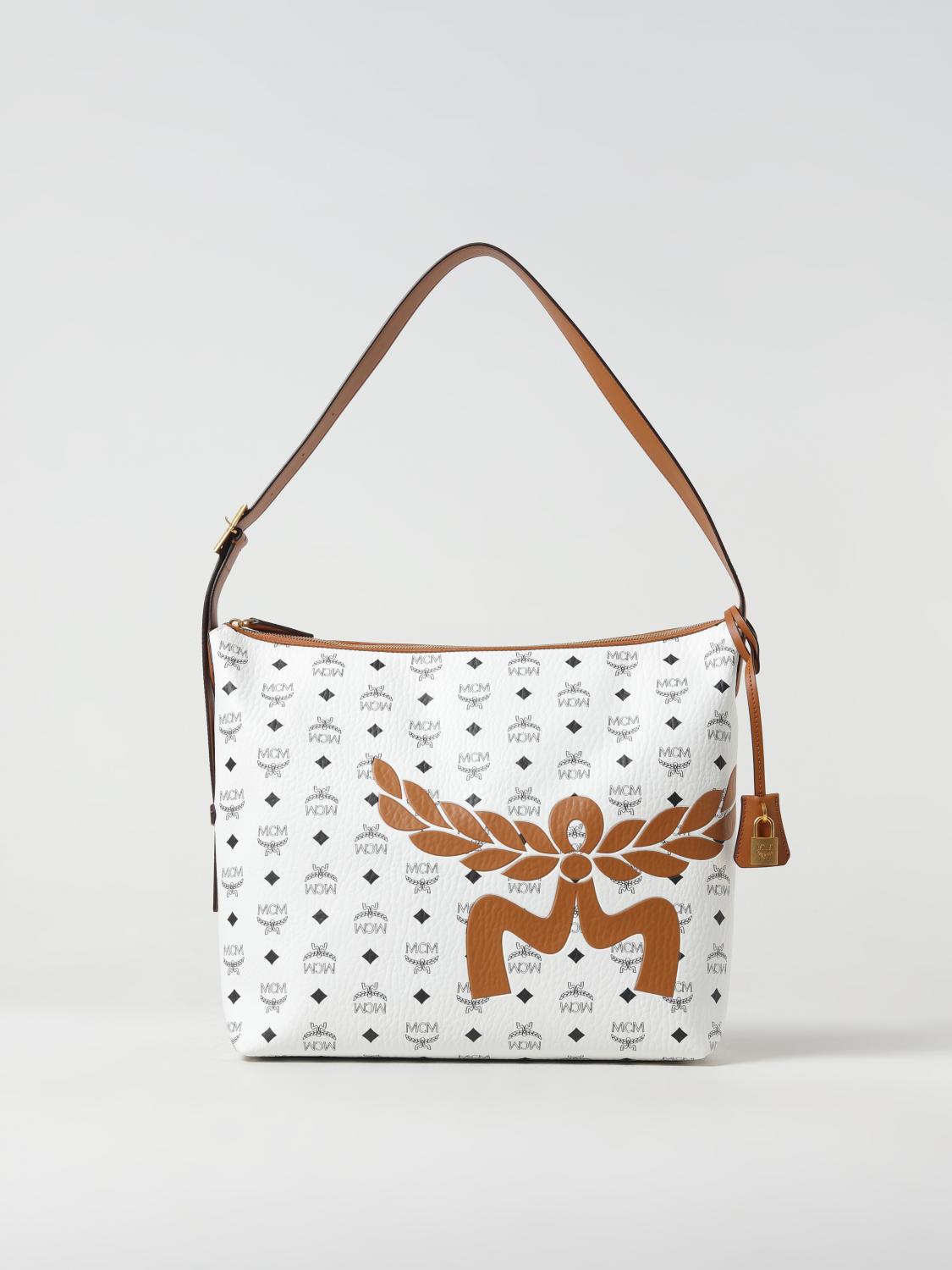 Shoulder Bag MCM Woman colour White