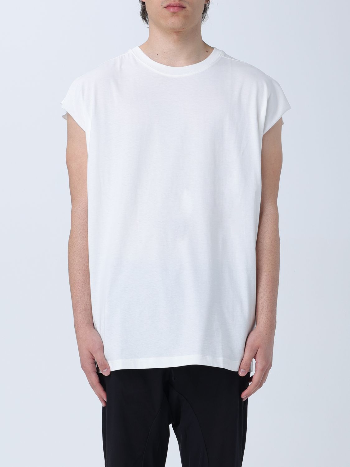 Shop Thom Krom T-shirt  Men Color White