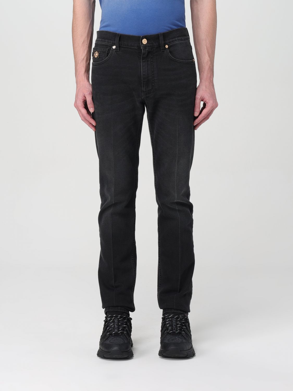 Shop Versace Jeans  Men Color Black