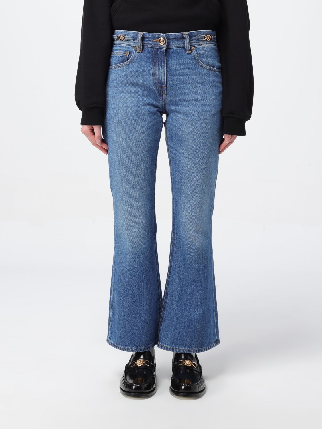 Shop Versace Jeans  Woman Color Blue