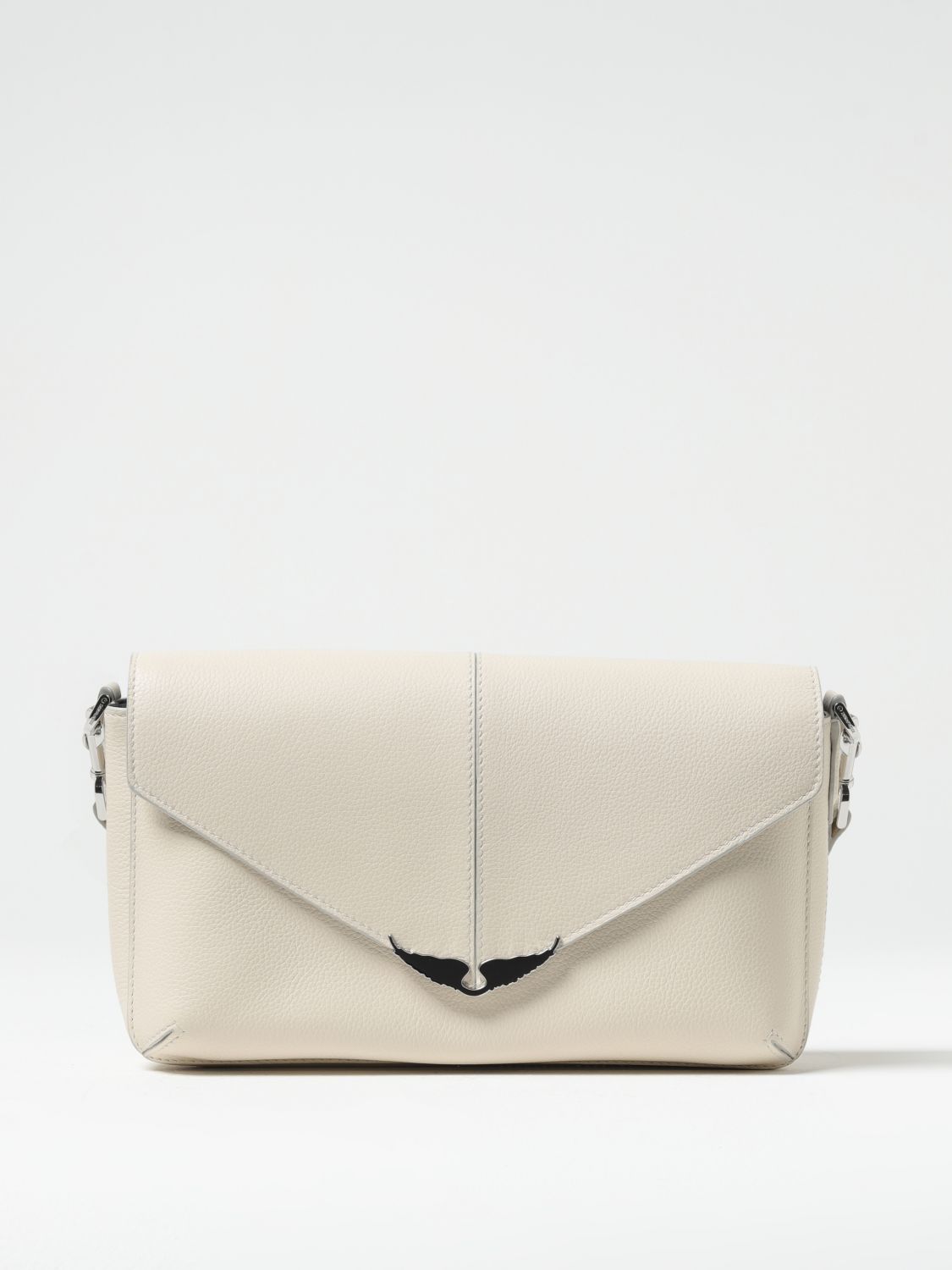Shop Zadig & Voltaire Shoulder Bag  Woman Color White