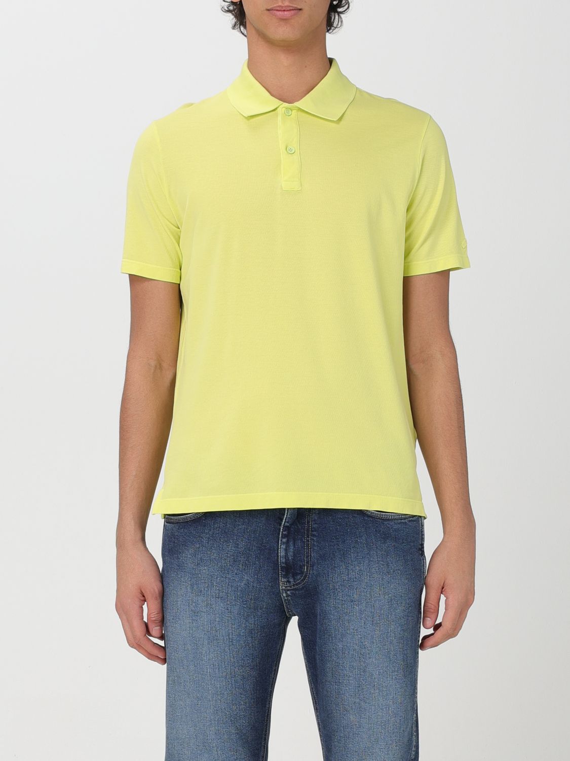 Shop Paul & Shark Polo Shirt  Men Color Yellow