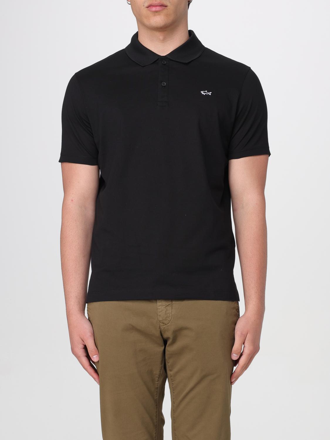 Polo Shirt PAUL & SHARK Men color Black