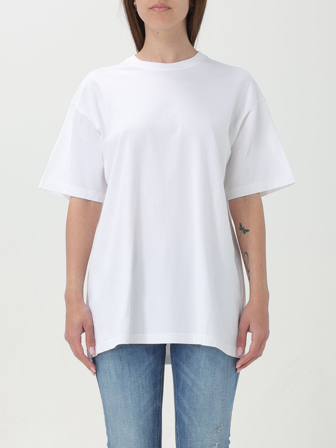 Shop Totême T-shirt Toteme Woman Color White