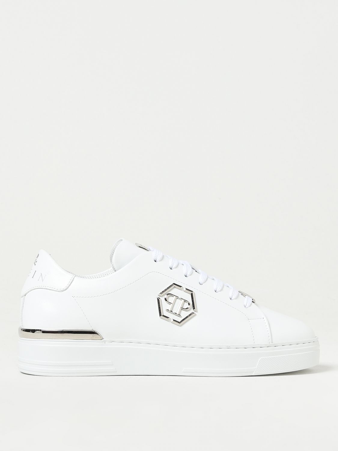 Shop Philipp Plein Sneakers  Men Color White