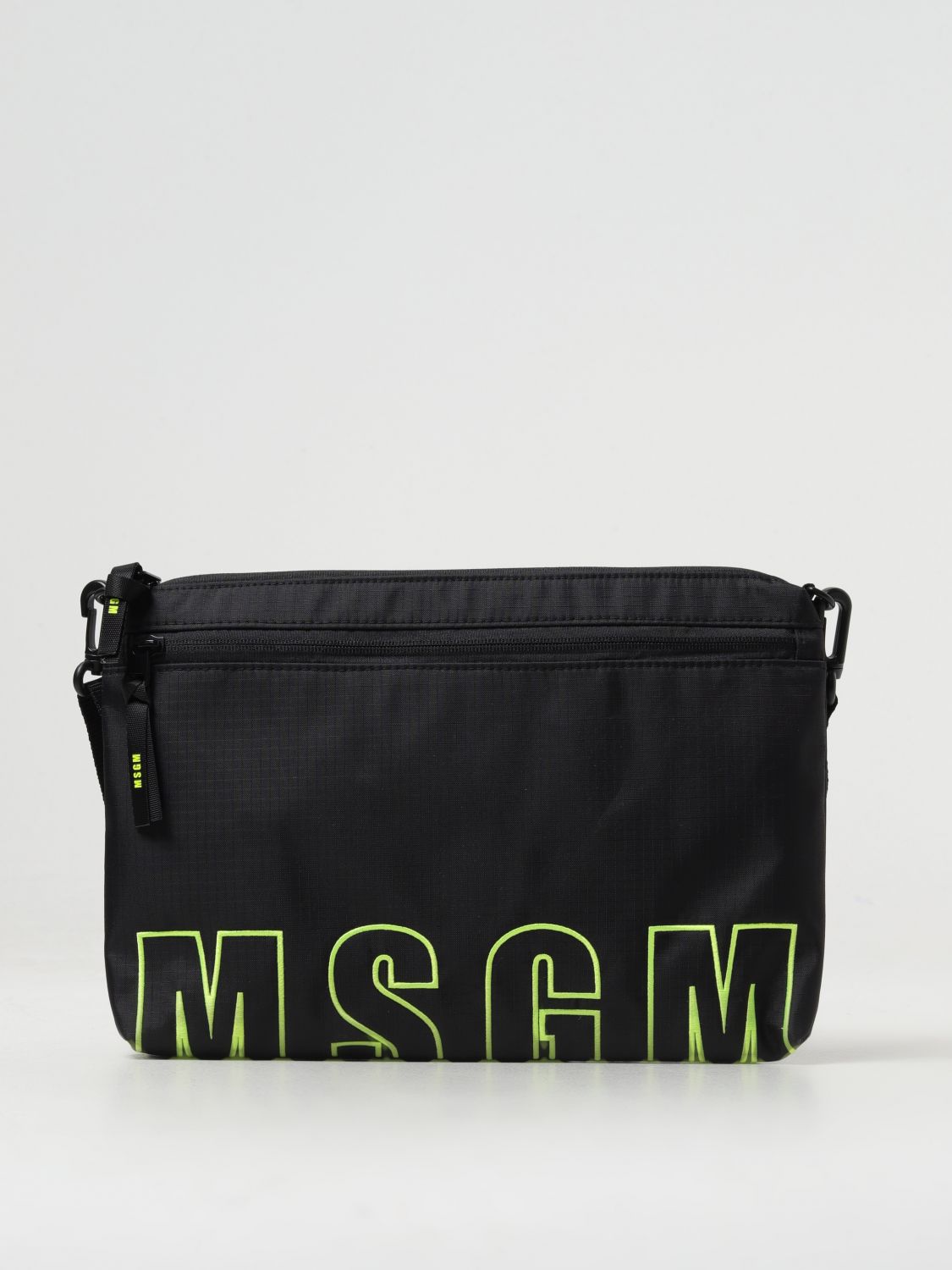Shop Msgm Briefcase  Men Color Black
